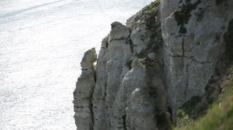 White cliff Stock Footage 53402031