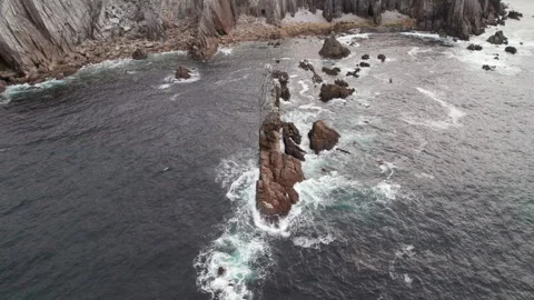 White Cliffs of Ashleam Stock-Footage 267590548