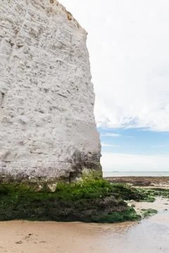 White cliffs Botany Bay La Manche English channel Stock Photos