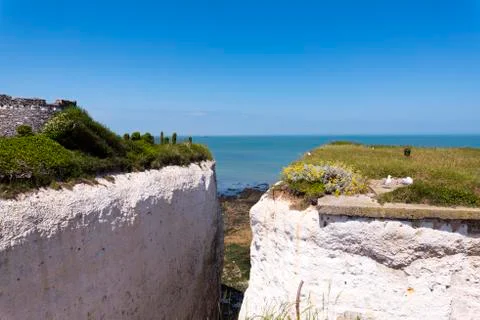 White cliffs of Botany Bay Stock Photos