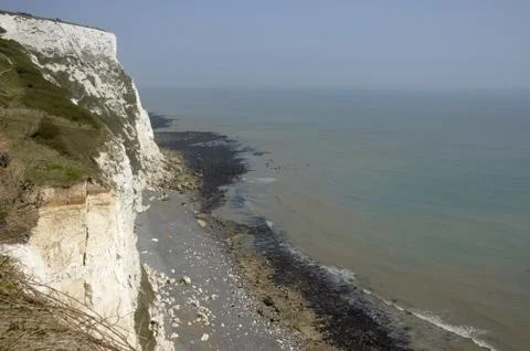 White cliffs of Dover Stock Photos