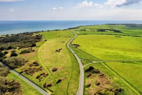 The White Cliffs of Dover Stock Photos