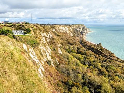 White Cliffs Of Dover Stock Photos