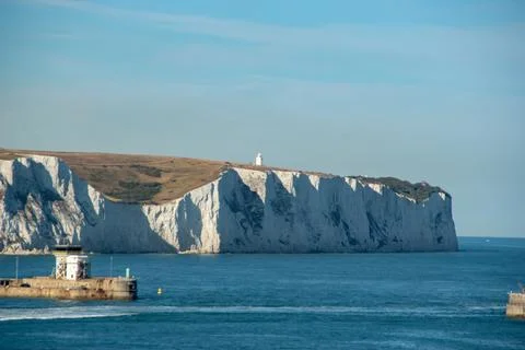 White cliffs of dover Stock Photos