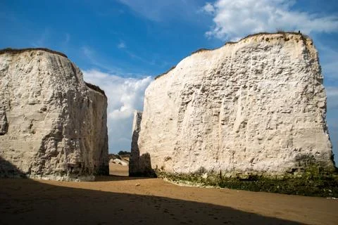 White cliffs of dover Stock Photos