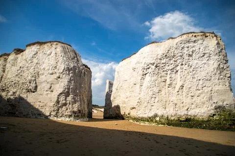 White cliffs of dover Stock Photos