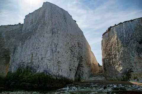 White cliffs of dover Stock Photos