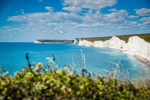 White Cliffs of England Stock Photos