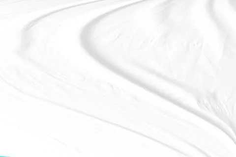 White cloth background abstract with soft waves. Stock Photos
