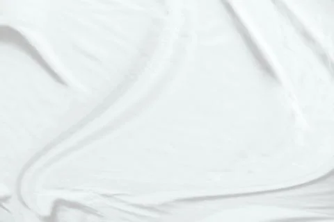 White cloth background abstract with soft waves. Foto stock