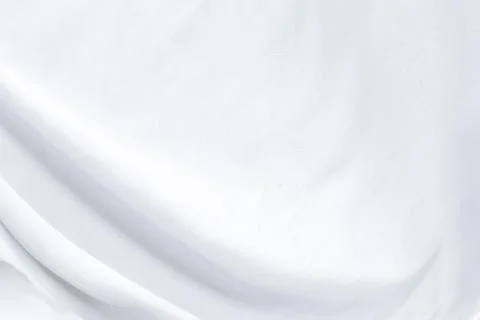 White cloth background abstract with soft waves. Stock Photos
