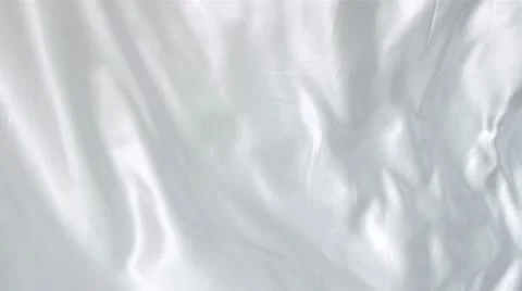 White cloth moving Stock Footage