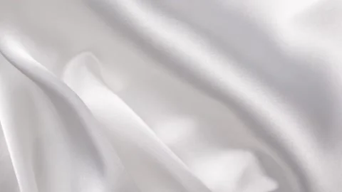 White cloth satin. Stock Footage 202033393