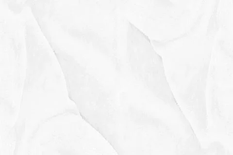 White cloth texture with soft waves. crumpled fabric background. Stock Photos