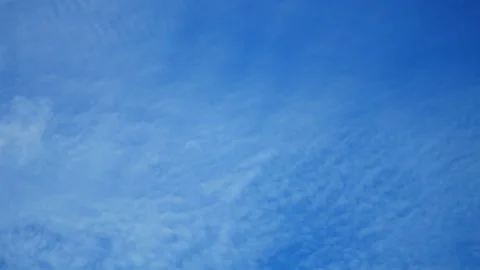 White cloud and beautiful blue sky background at day time Stock Footage 131340963