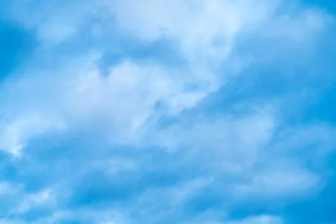 White cloud with blue sky background beautiful Stock Photos