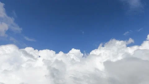 White cloud on blue sky change to dark rain cloudscape with water drops Stock Footage 157160247