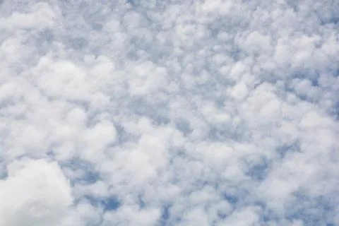 White cloud on blue sky, Clouds in the sky Stock Photos