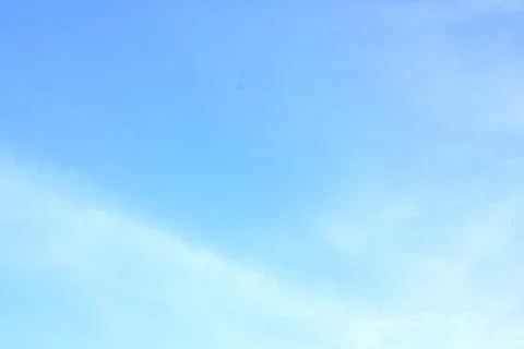 White cloud in the blue sky Stock Photos