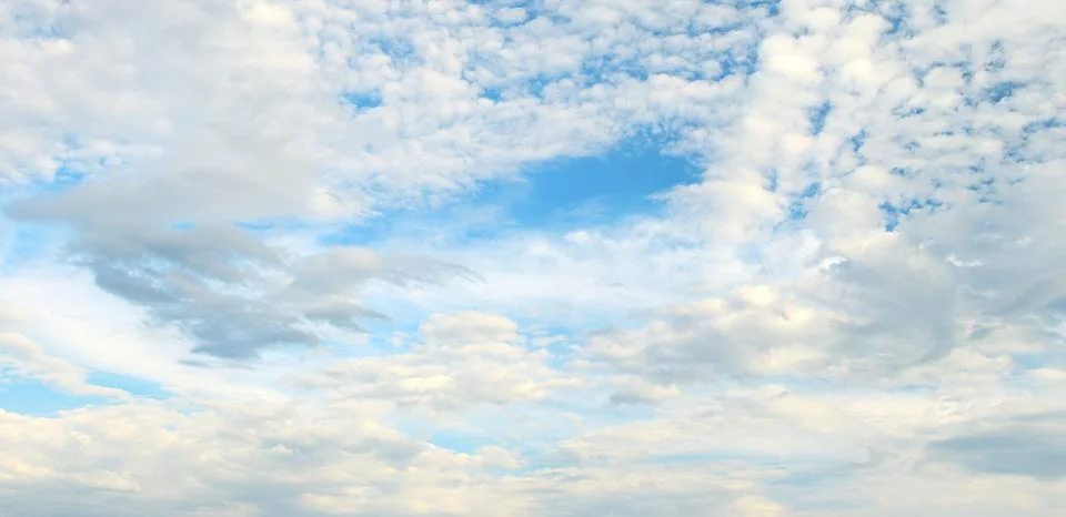 White cloud on blue sky Stock Photos