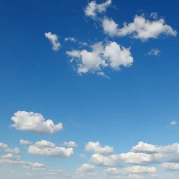 White cloud on blue sky Stock Photos