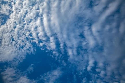 White cloud in blue sky. Stock Photos