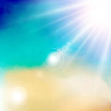 White cloud detail in blue sky with sunshine daylight.vector illustration bac 스톡 일러스트