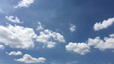 White cloud Stock Footage 106661781