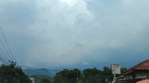 White cloud Stock Footage 225640358