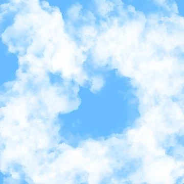 White Cloud illustration Stock Illustration