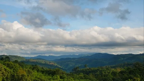 White cloud moving. Stock Footage 112467601