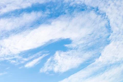 White cloud on sky background Stock Photos