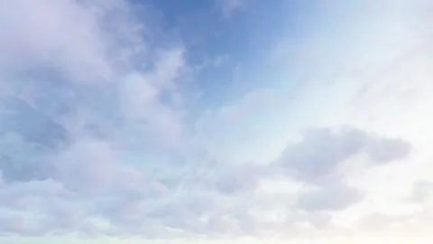 White Cloud Sky Vídeos de archivo 265406252