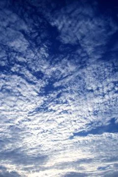 White cloud on the sky 库存照片