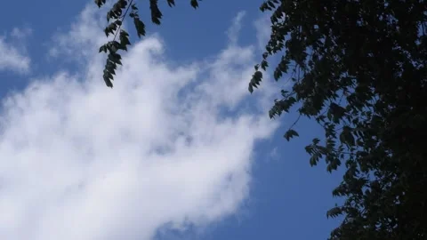 White Cloud Slow Motion Video stock 271738242