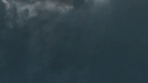 White Cloud Smoke Transition with Alpha Channel Stock Footage 264732991