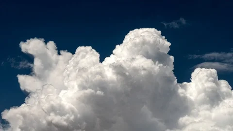White clouds and blue sky. Time lapse background. UHD 4K Video stock 103224026
