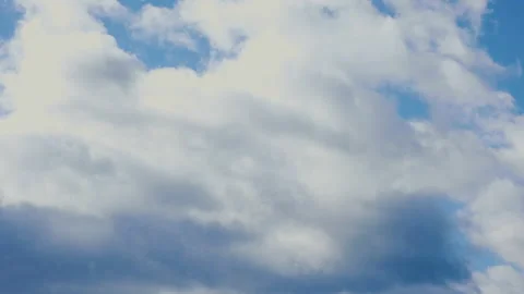 White clouds and blue sky .time lapse Stock Footage 150224025