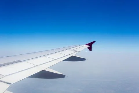 White clouds and blue sky Stock Photos