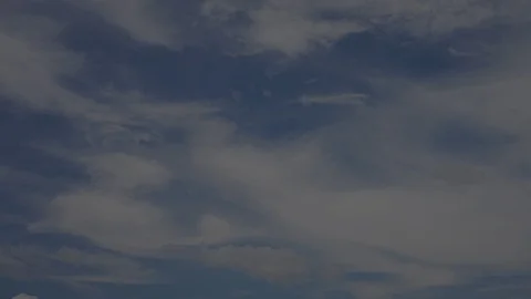 White clouds are moving in the sky. 스톡 동영상 119425930