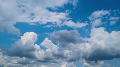 White clouds background. Cloud time lapse 스톡 동영상 209911091