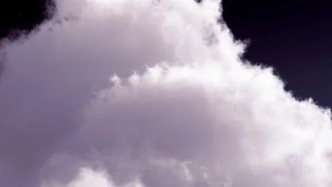 White clouds in blue sky 3d rendering 库存插图
