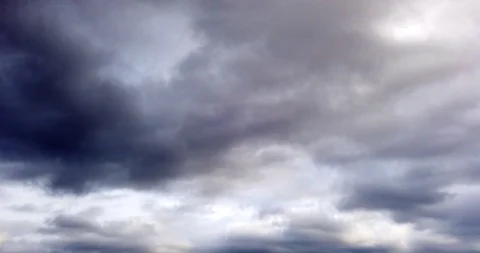 White clouds with blue sky background timelaps footage Stock Footage 125642741