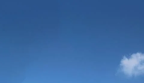 White clouds on the blue sky background Stock Photos