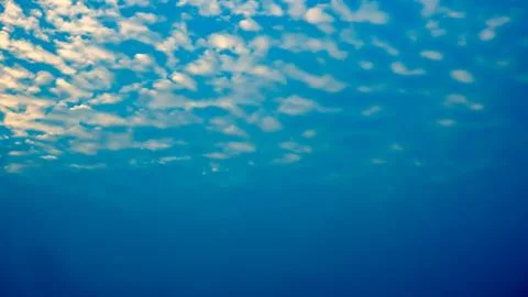 White clouds with blue sky in background, clouds in horizon blue sky Stock Photos