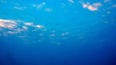 White clouds with blue sky in background, clouds in horizon blue sky Stock Photos