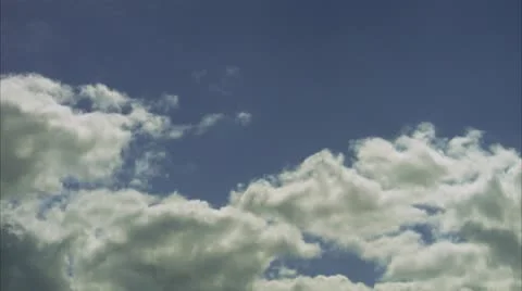 White clouds on a blue sky 스톡 동영상 11286358
