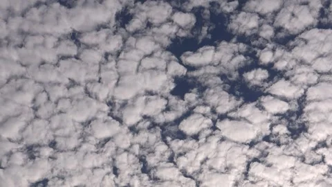 White clouds of the blue sky Stock Footage 130601727