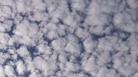 White clouds of the blue sky Video stock 130601747