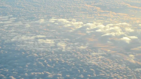 White clouds on blue sky, nature diversity, Stock Footage 37872135